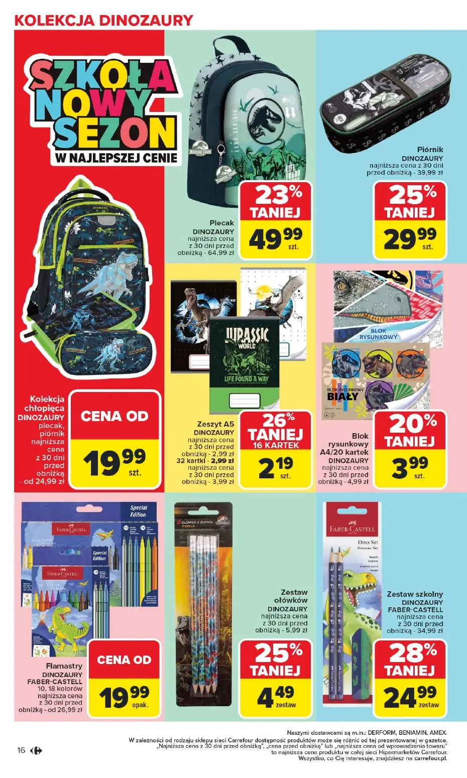 gazetka promocyjna Carrefour Szkoła nowy sezon - Strona 16