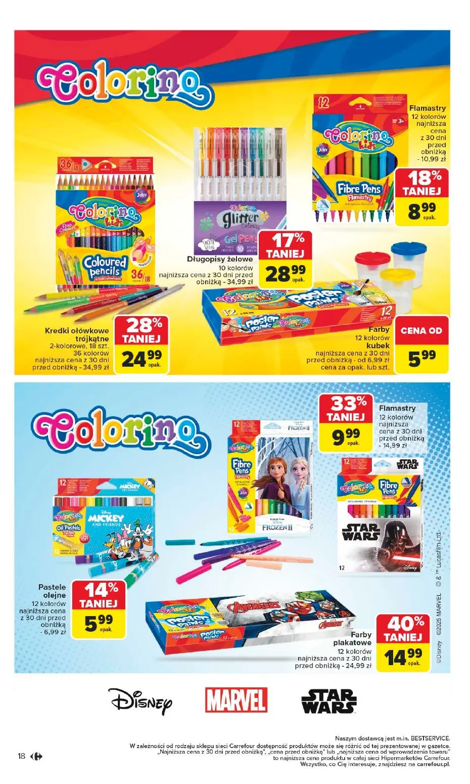 gazetka promocyjna Carrefour Szkoła nowy sezon - Strona 18