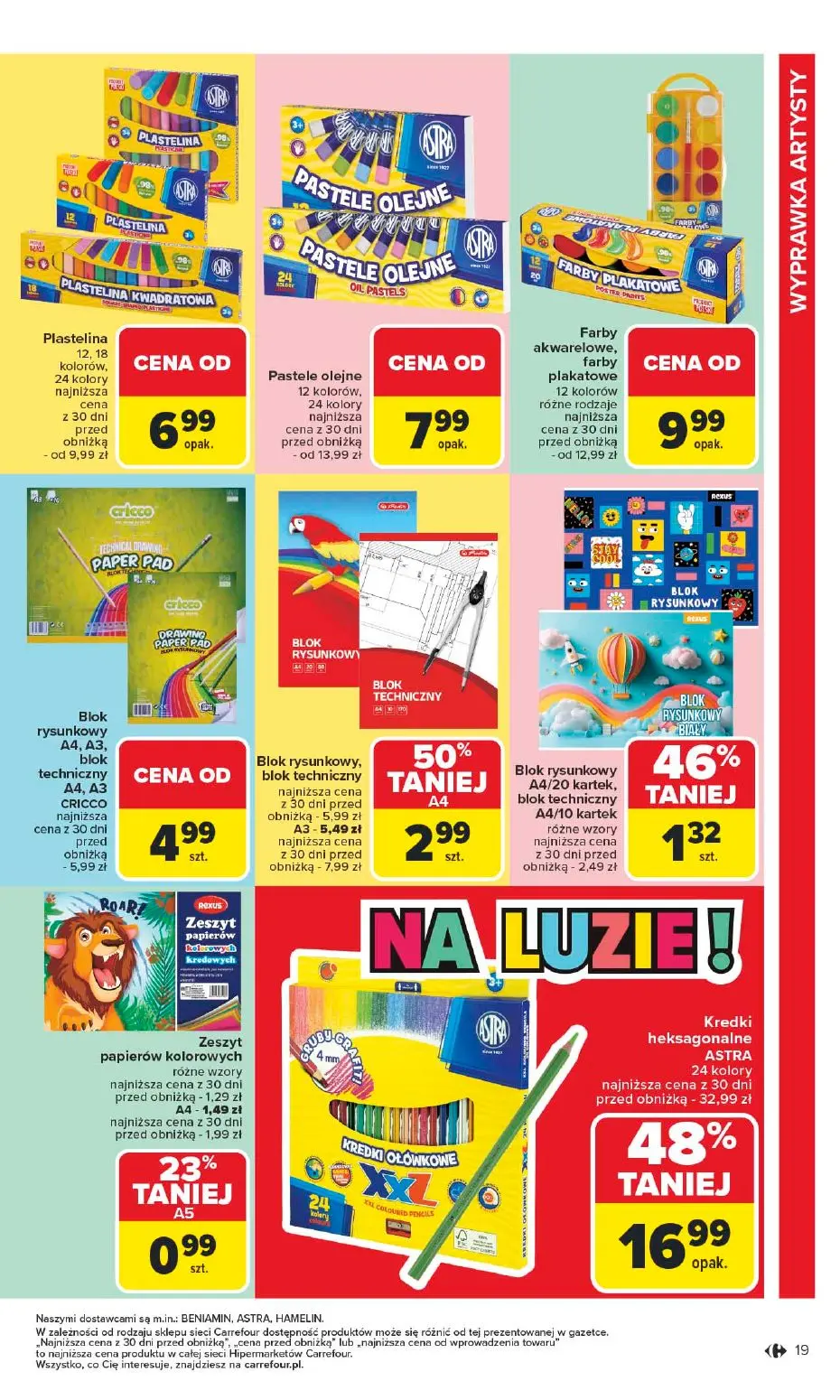 gazetka promocyjna Carrefour Szkoła nowy sezon - Strona 19