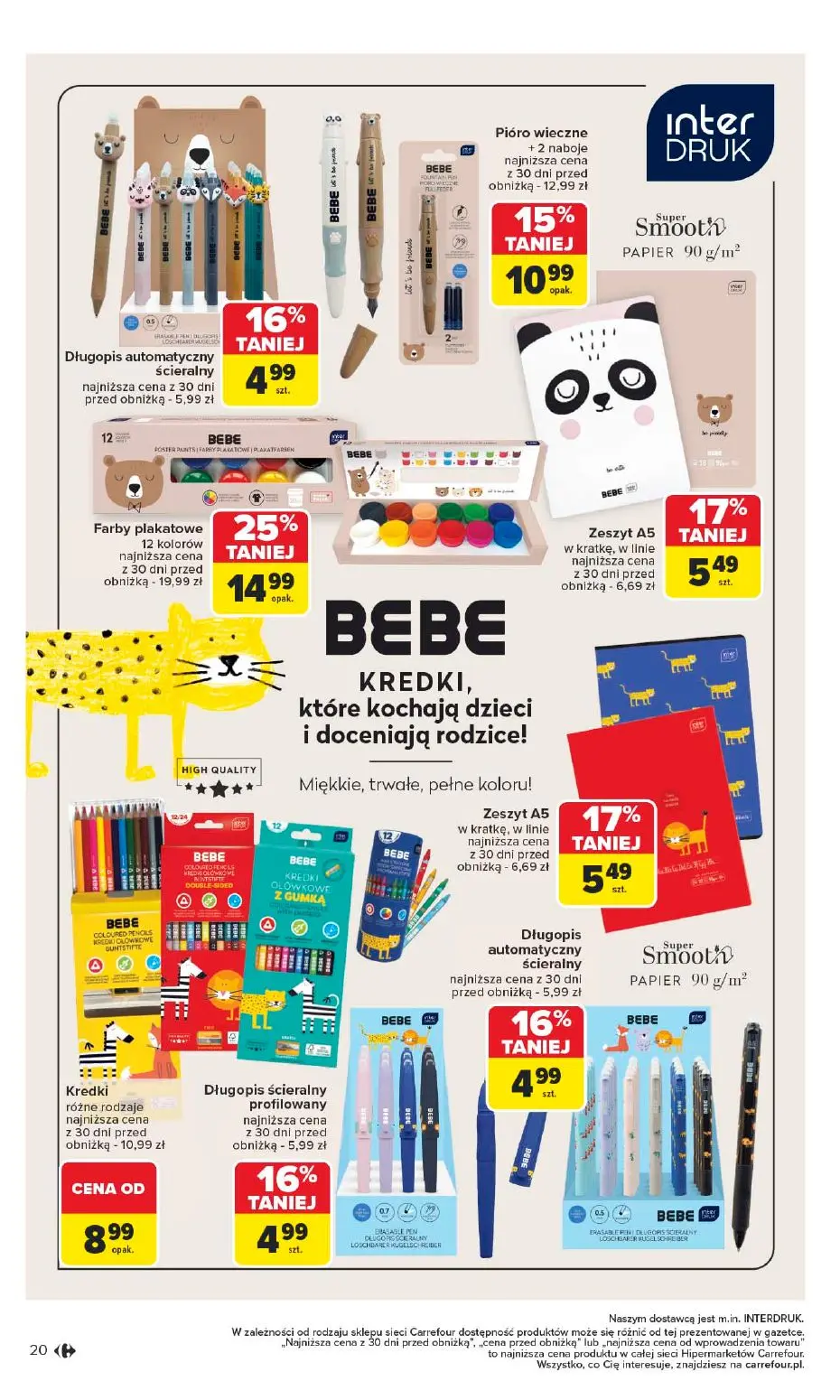 gazetka promocyjna Carrefour Szkoła nowy sezon - Strona 20