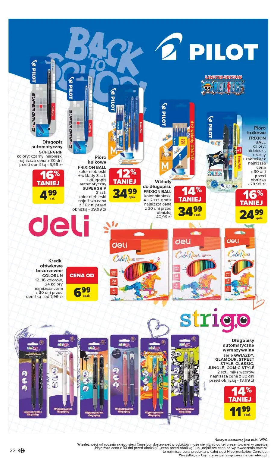 gazetka promocyjna Carrefour Szkoła nowy sezon - Strona 22