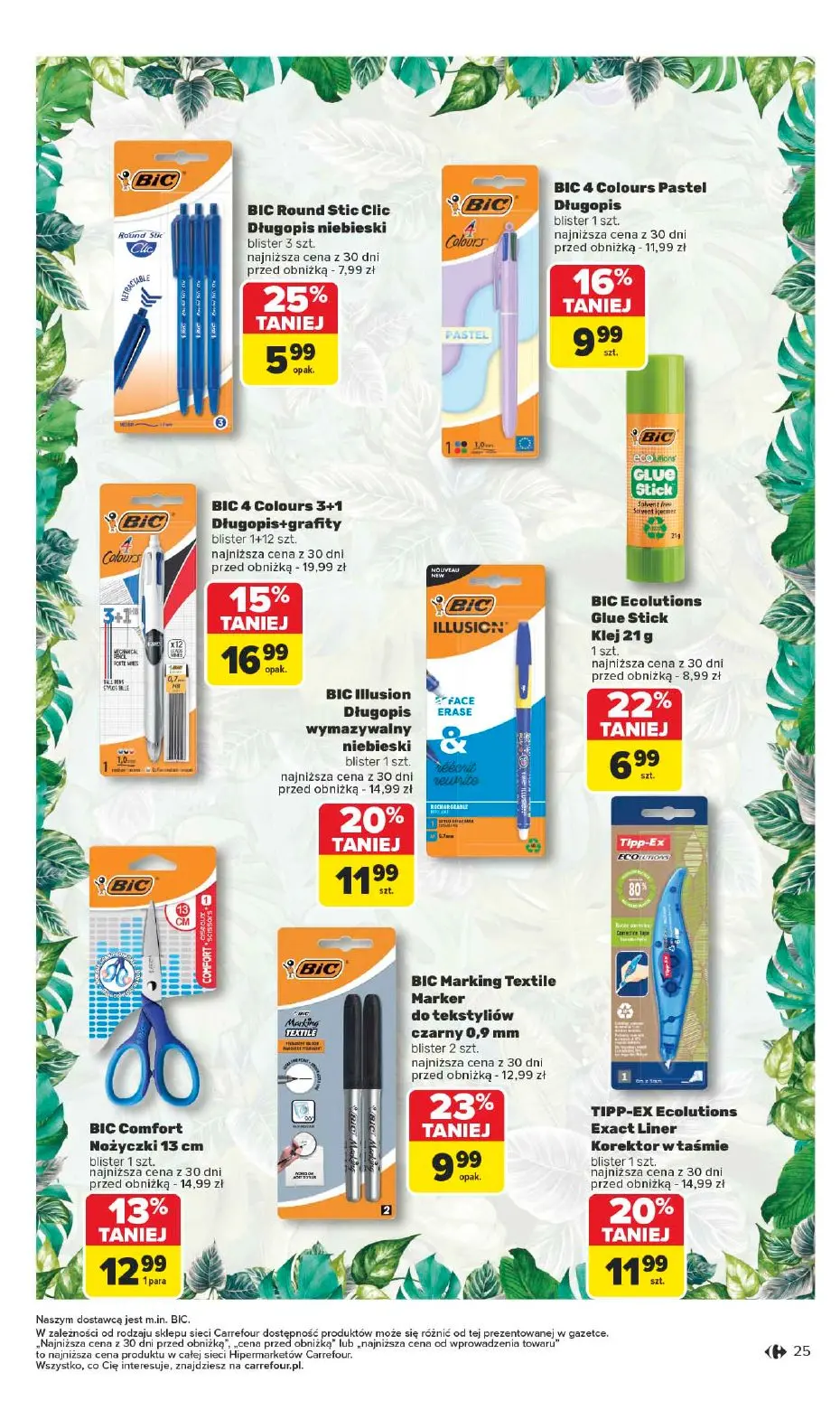gazetka promocyjna Carrefour Szkoła nowy sezon - Strona 25