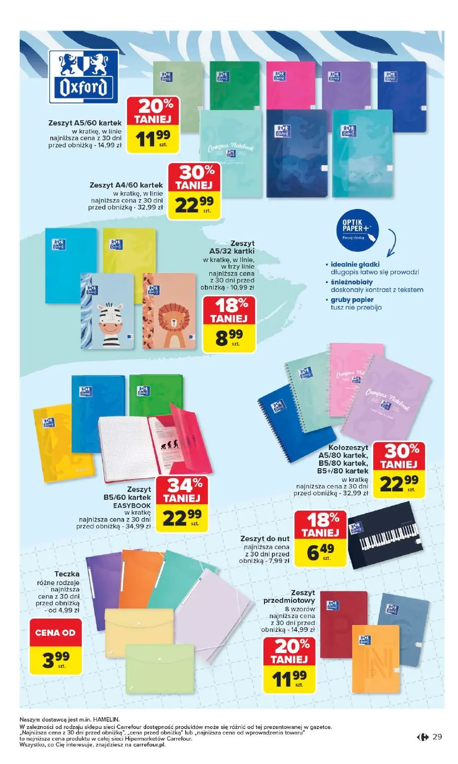 gazetka promocyjna Carrefour Szkoła nowy sezon - Strona 29