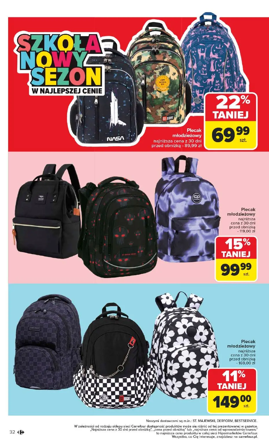 gazetka promocyjna Carrefour Szkoła nowy sezon - Strona 32
