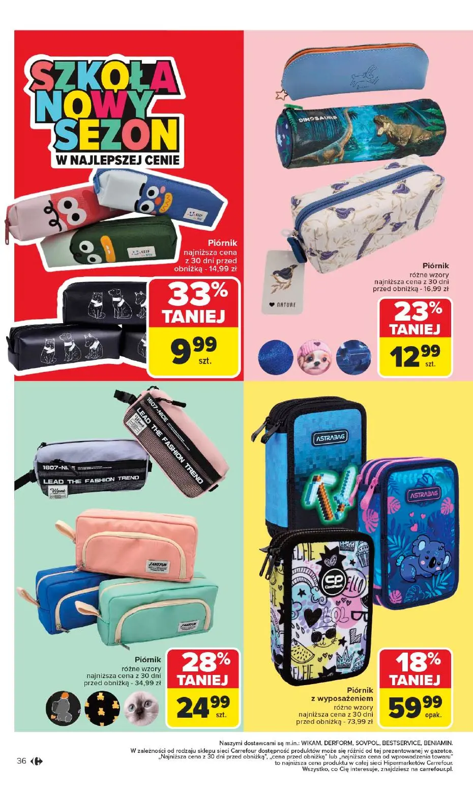 gazetka promocyjna Carrefour Szkoła nowy sezon - Strona 36