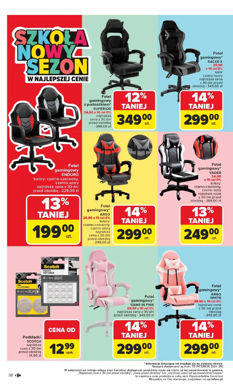 gazetka promocyjna Carrefour Szkoła nowy sezon - Strona 38