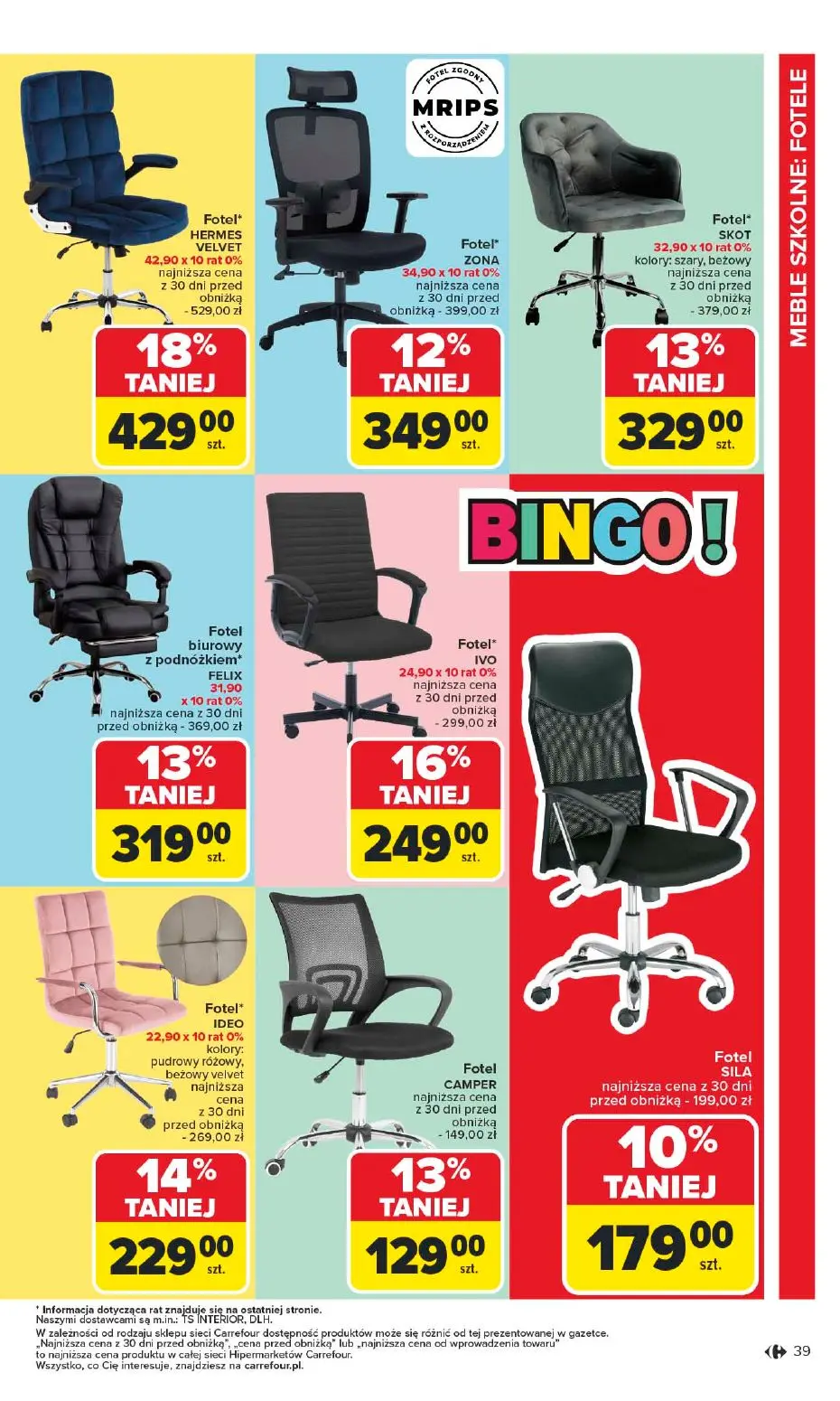 gazetka promocyjna Carrefour Szkoła nowy sezon - Strona 39