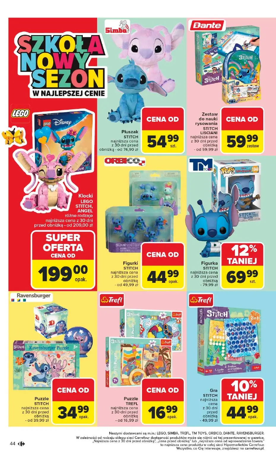 gazetka promocyjna Carrefour Szkoła nowy sezon - Strona 44