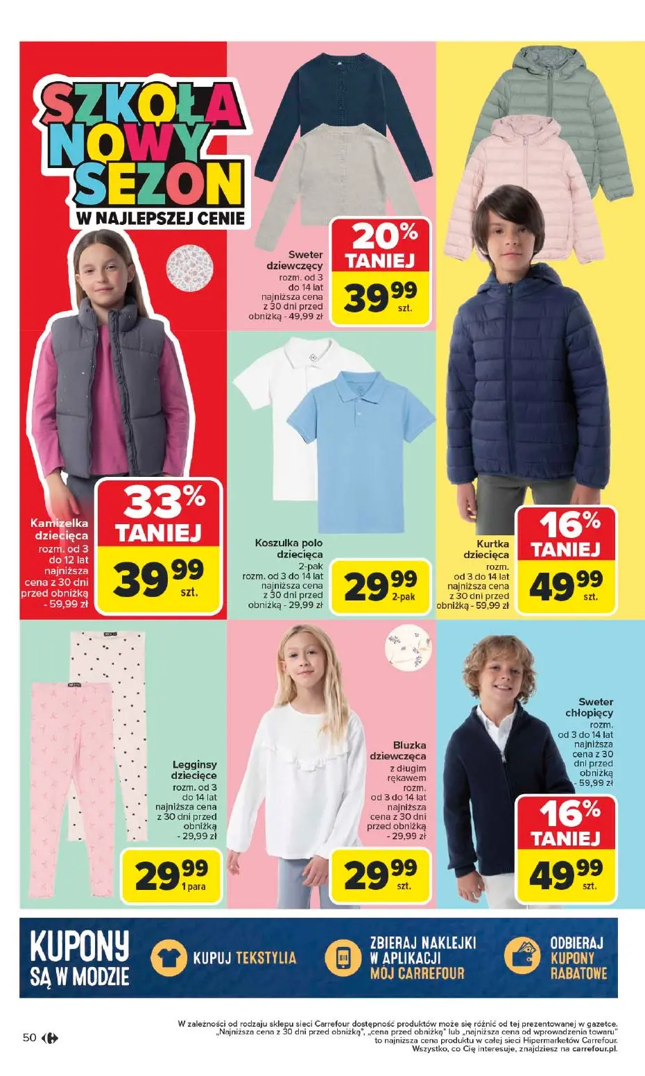 gazetka promocyjna Carrefour Szkoła nowy sezon - Strona 50