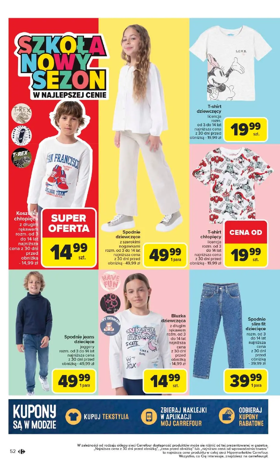 gazetka promocyjna Carrefour Szkoła nowy sezon - Strona 52