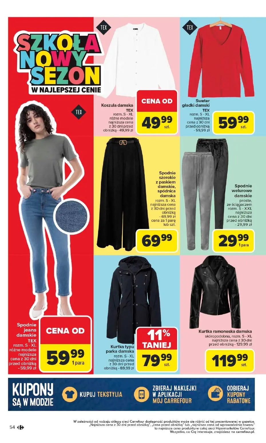 gazetka promocyjna Carrefour Szkoła nowy sezon - Strona 54