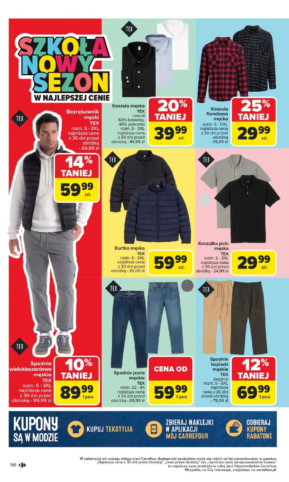 gazetka promocyjna Carrefour Szkoła nowy sezon - Strona 56
