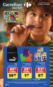 Gazetka promocyjna Carrefour Market, ważna od 2025-08-18 do 2025-09-13.