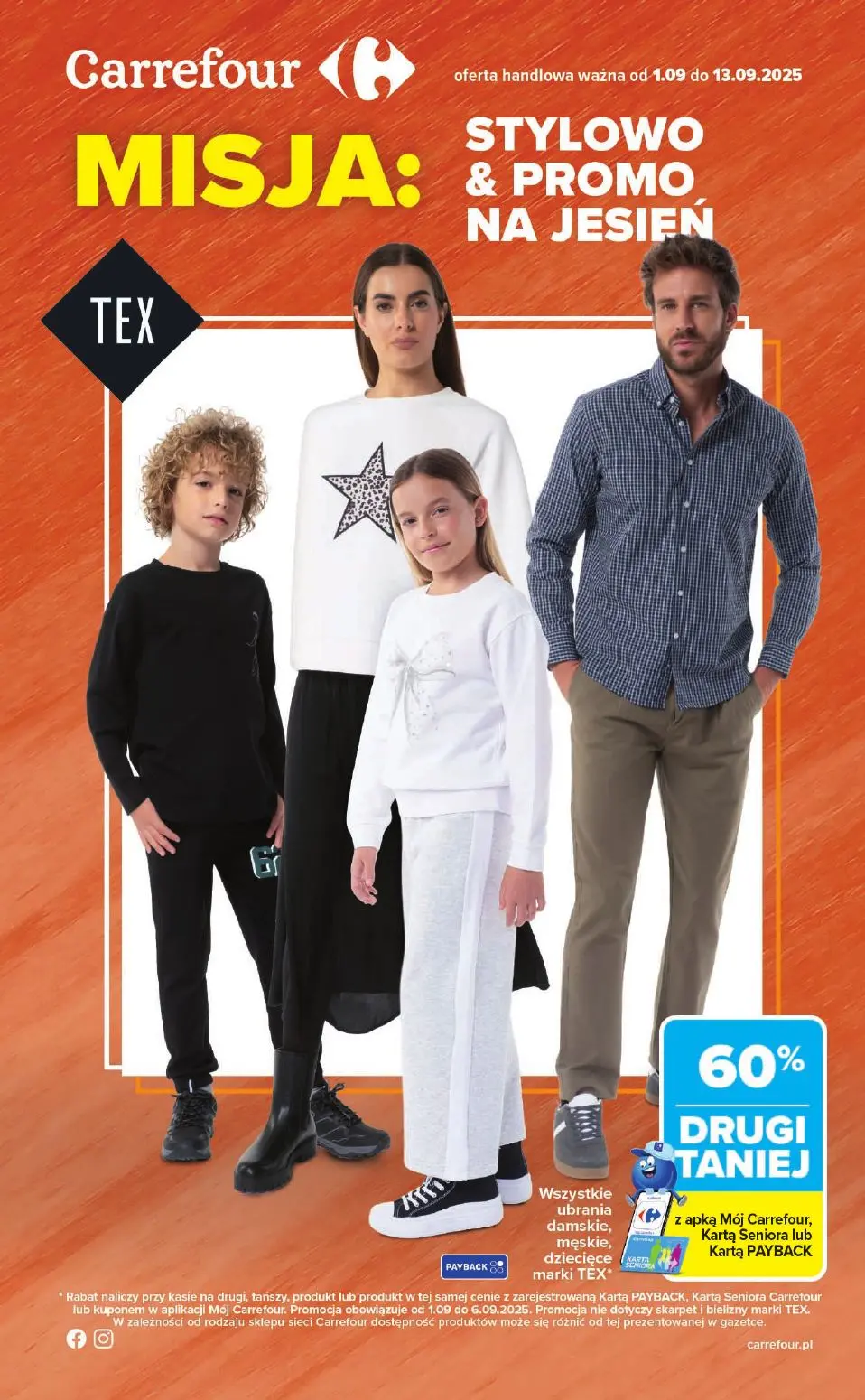 gazetka promocyjna Carrefour Stylowo & promo na jesień - Strona 1