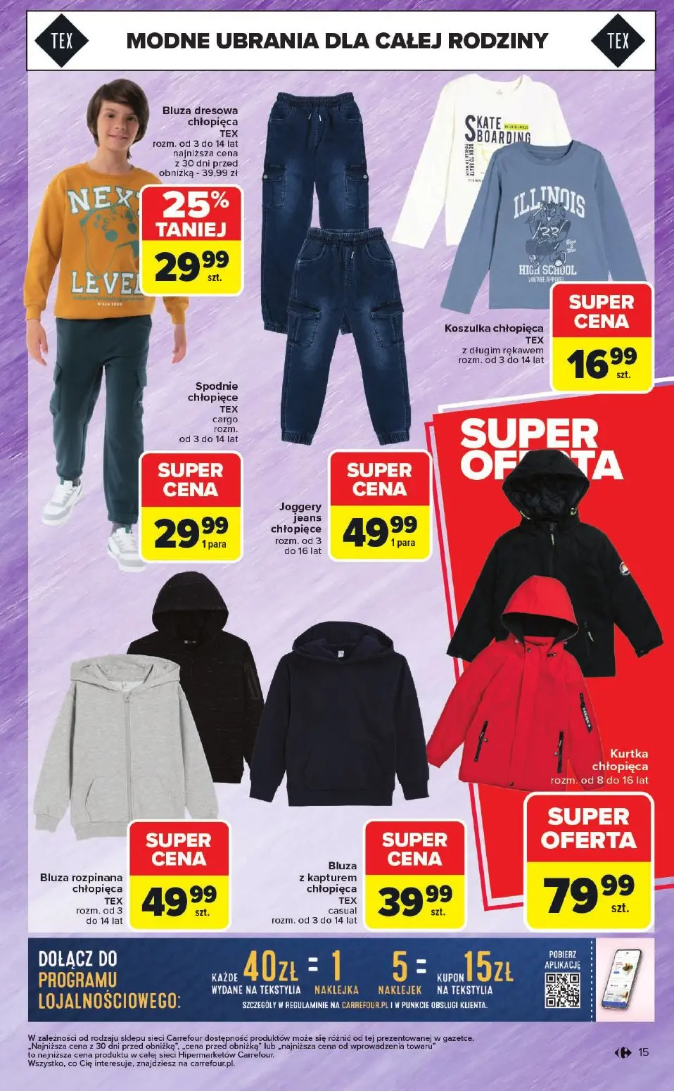 gazetka promocyjna Carrefour Stylowo & promo na jesień - Strona 15