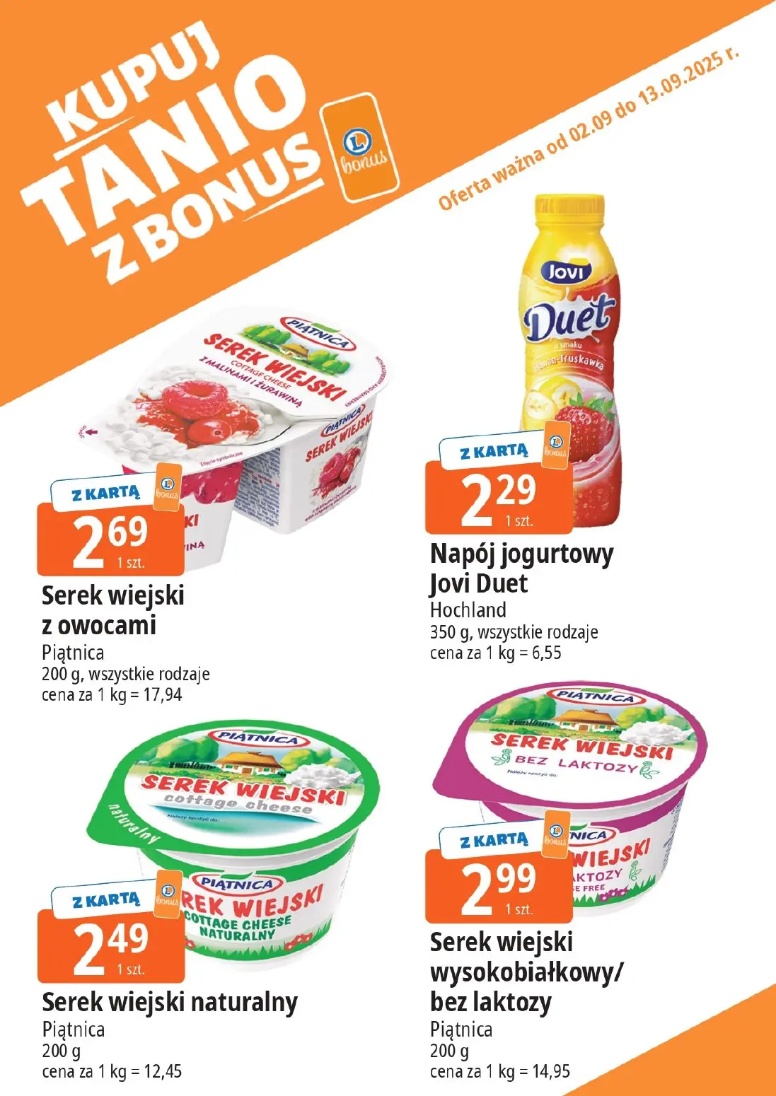 gazetka promocyjna E.Leclerc Bonus skanujesz kasę zyskujesz! - Strona 3