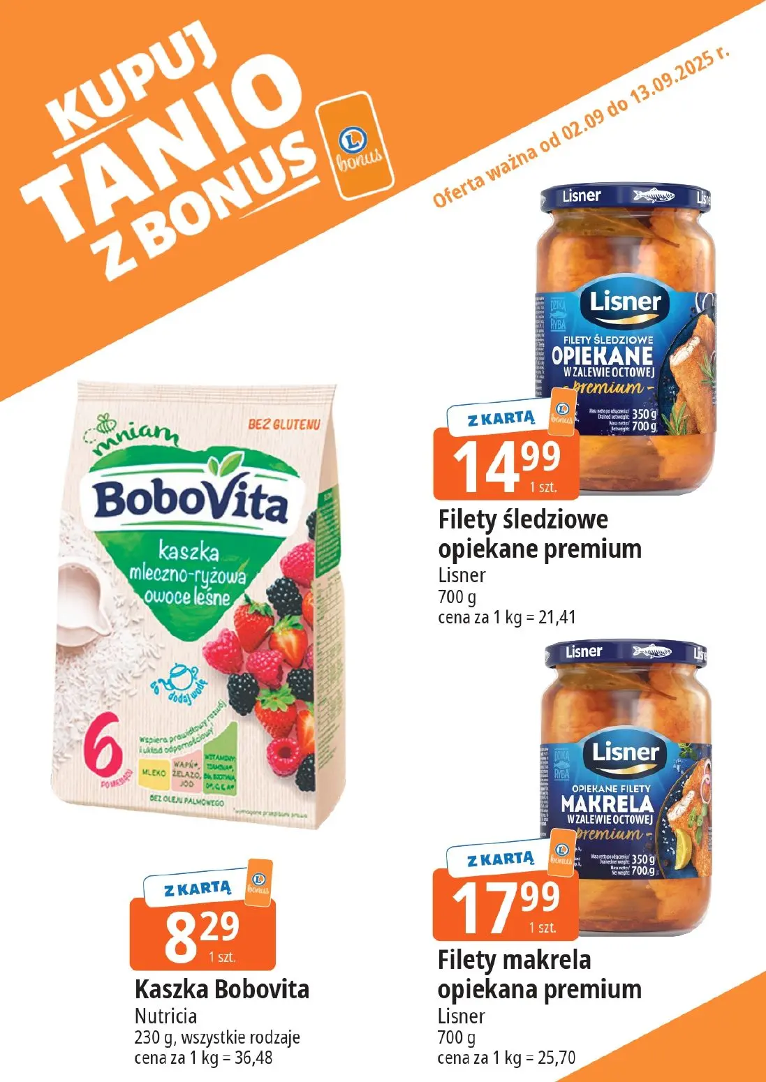 gazetka promocyjna E.Leclerc Bonus skanujesz kasę zyskujesz! - Strona 8