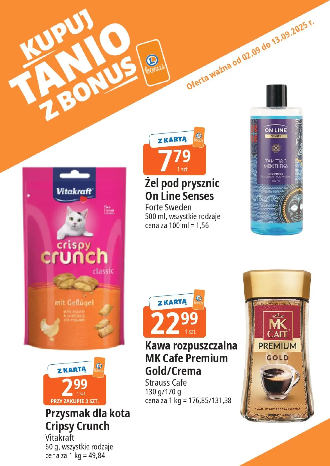 gazetka promocyjna E.Leclerc Bonus skanujesz kasę zyskujesz! - Strona 9