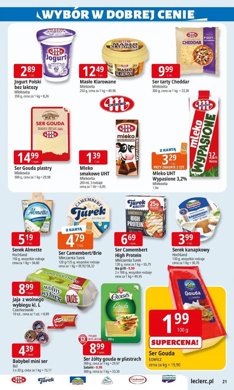gazetka promocyjna E.Leclerc Wybór w dobrej cenie - Strona 20