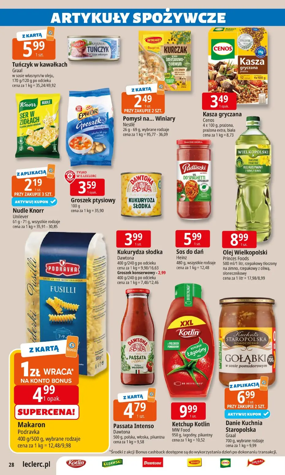 gazetka promocyjna E.Leclerc Wybór w dobrej cenie - Strona 27