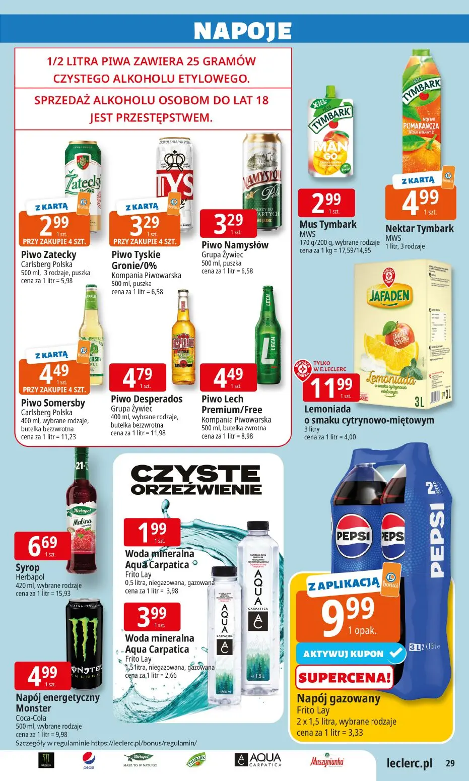 gazetka promocyjna E.Leclerc Wybór w dobrej cenie - Strona 28
