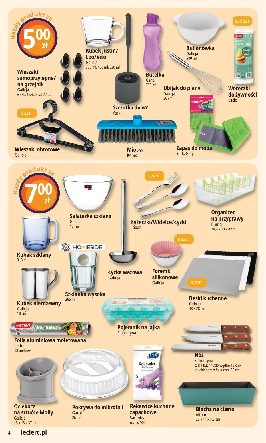 gazetka promocyjna E.Leclerc Wybór w dobrej cenie - oferta rozszerzona - Strona 4