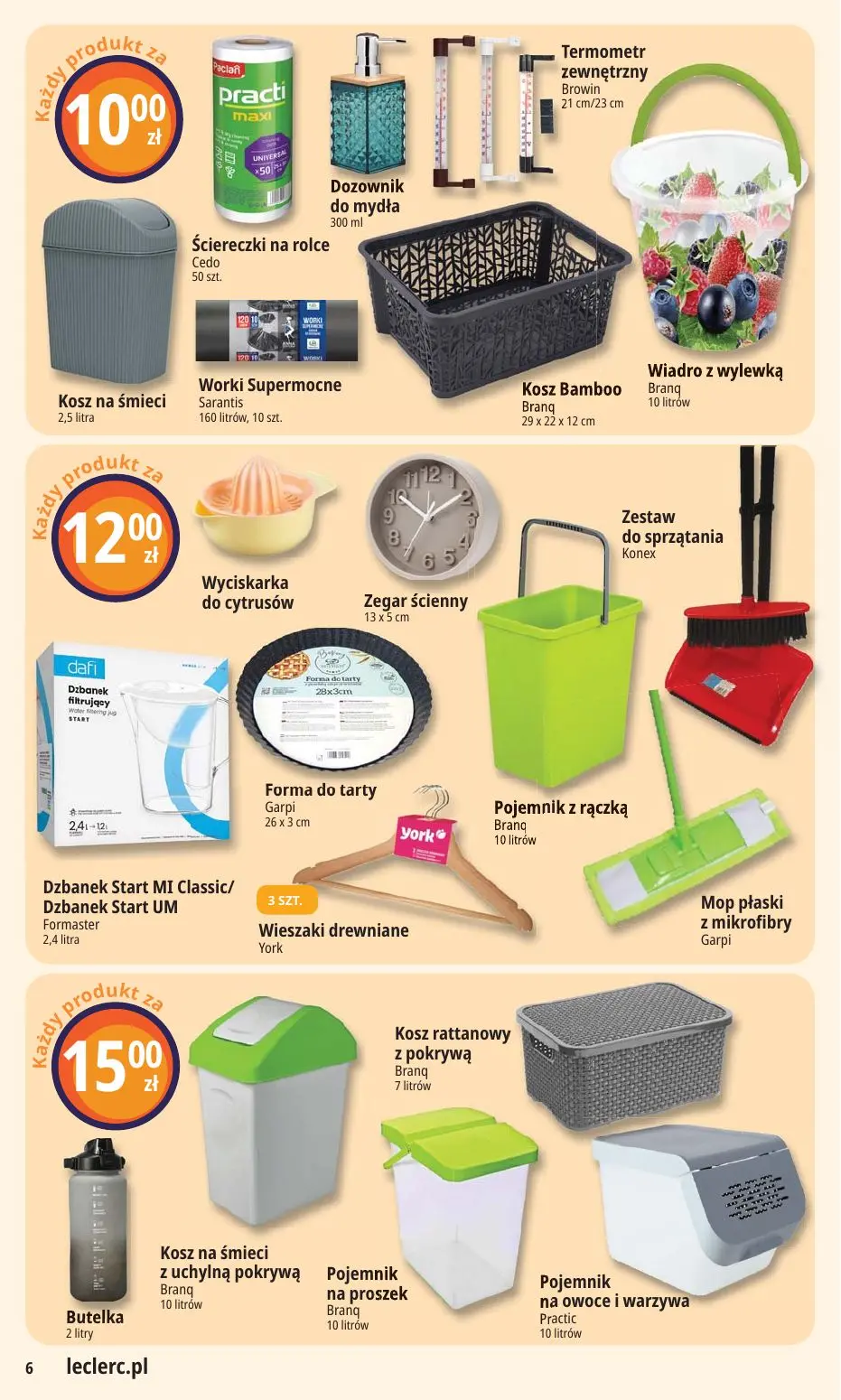 gazetka promocyjna E.Leclerc Wybór w dobrej cenie - oferta rozszerzona - Strona 6