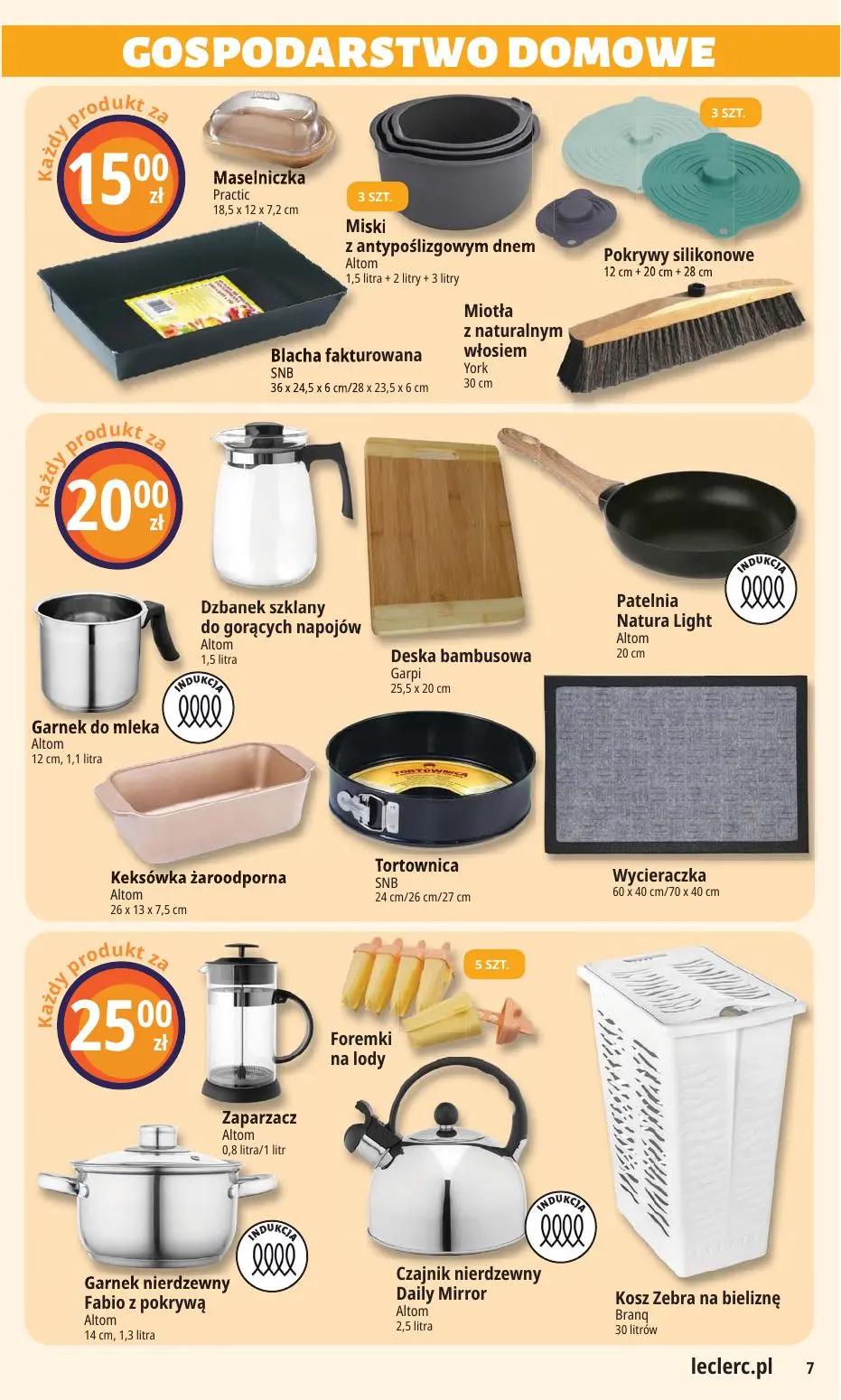 gazetka promocyjna E.Leclerc Wybór w dobrej cenie - oferta rozszerzona - Strona 7