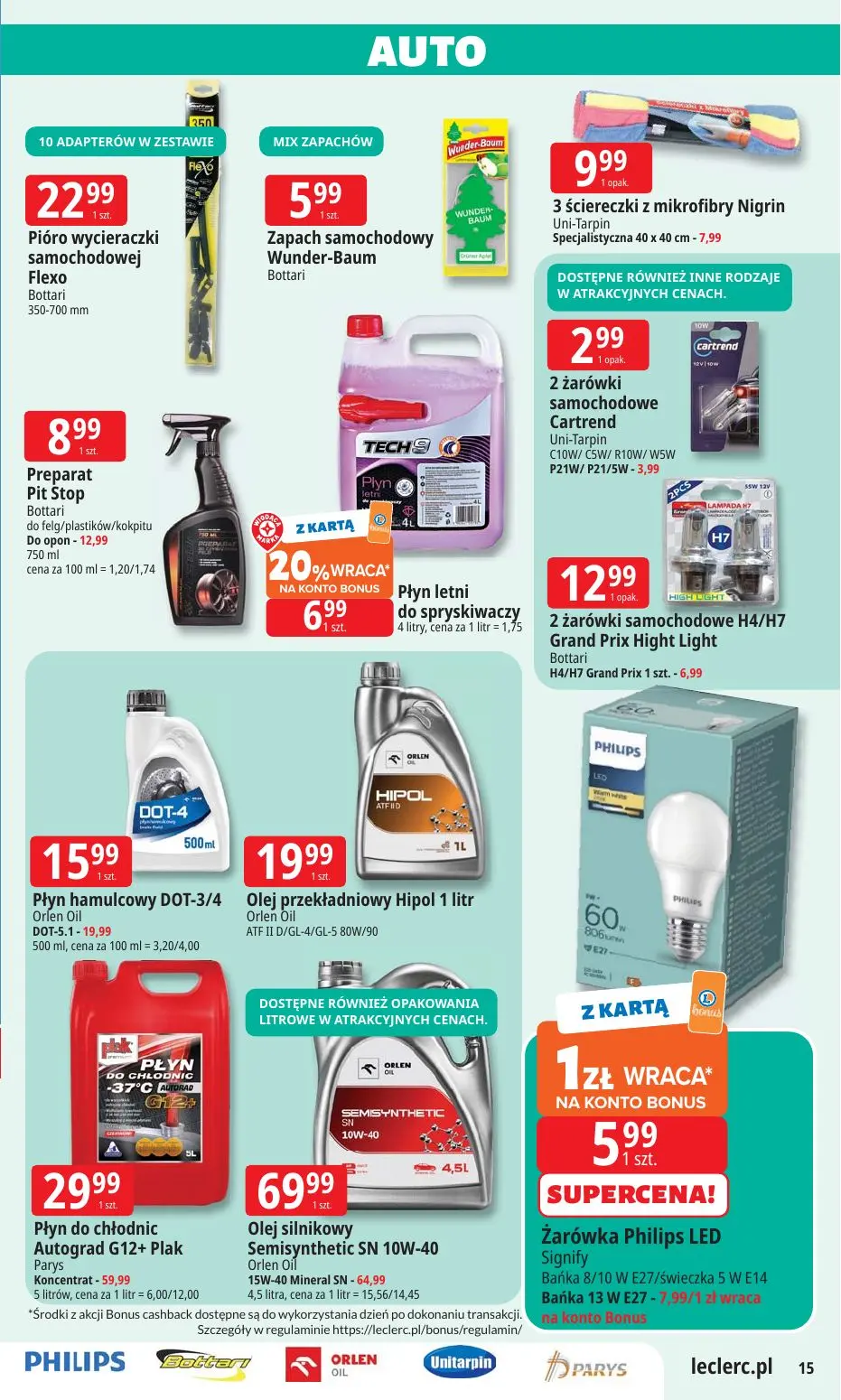 gazetka promocyjna E.Leclerc Wybór w dobrej cenie - oferta rozszerzona - Strona 15