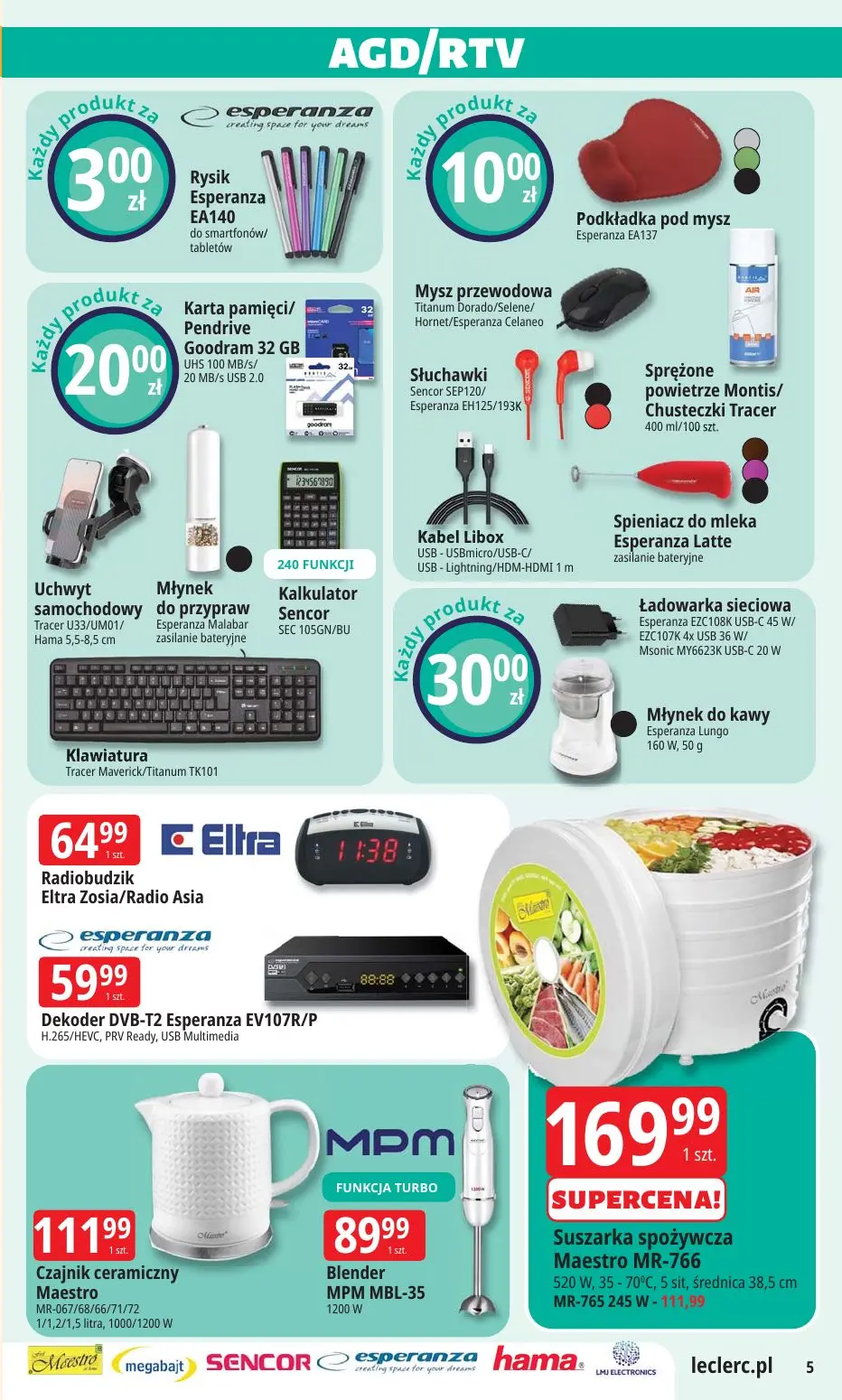 gazetka promocyjna E.Leclerc Wybór w dobrej cenie - Strona 5