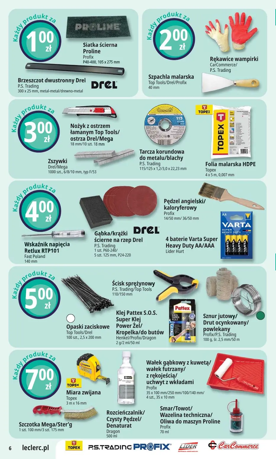 gazetka promocyjna E.Leclerc Wybór w dobrej cenie - Strona 6