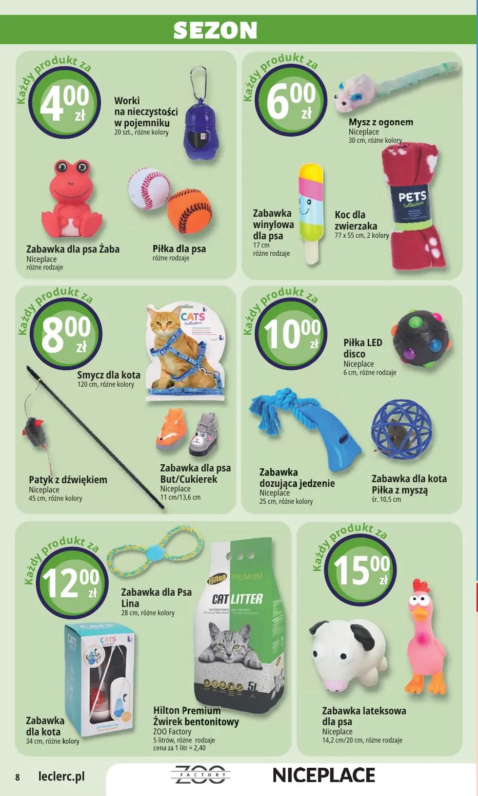 gazetka promocyjna E.Leclerc Wybór w dobrej cenie - Strona 8