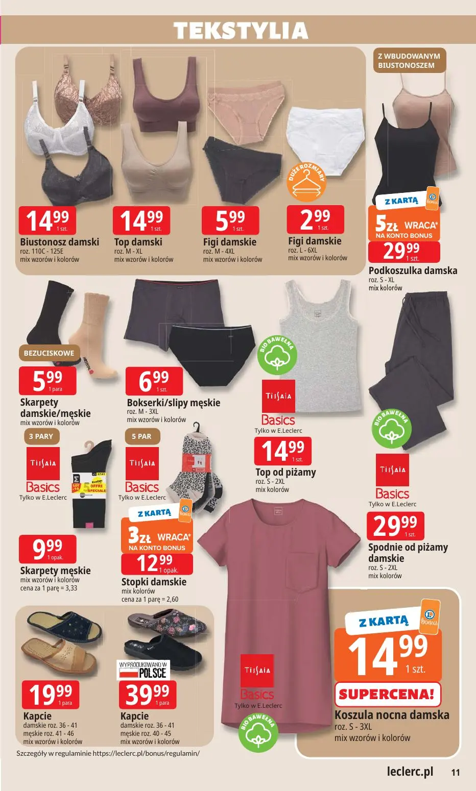 gazetka promocyjna E.Leclerc Wybór w dobrej cenie - Strona 11