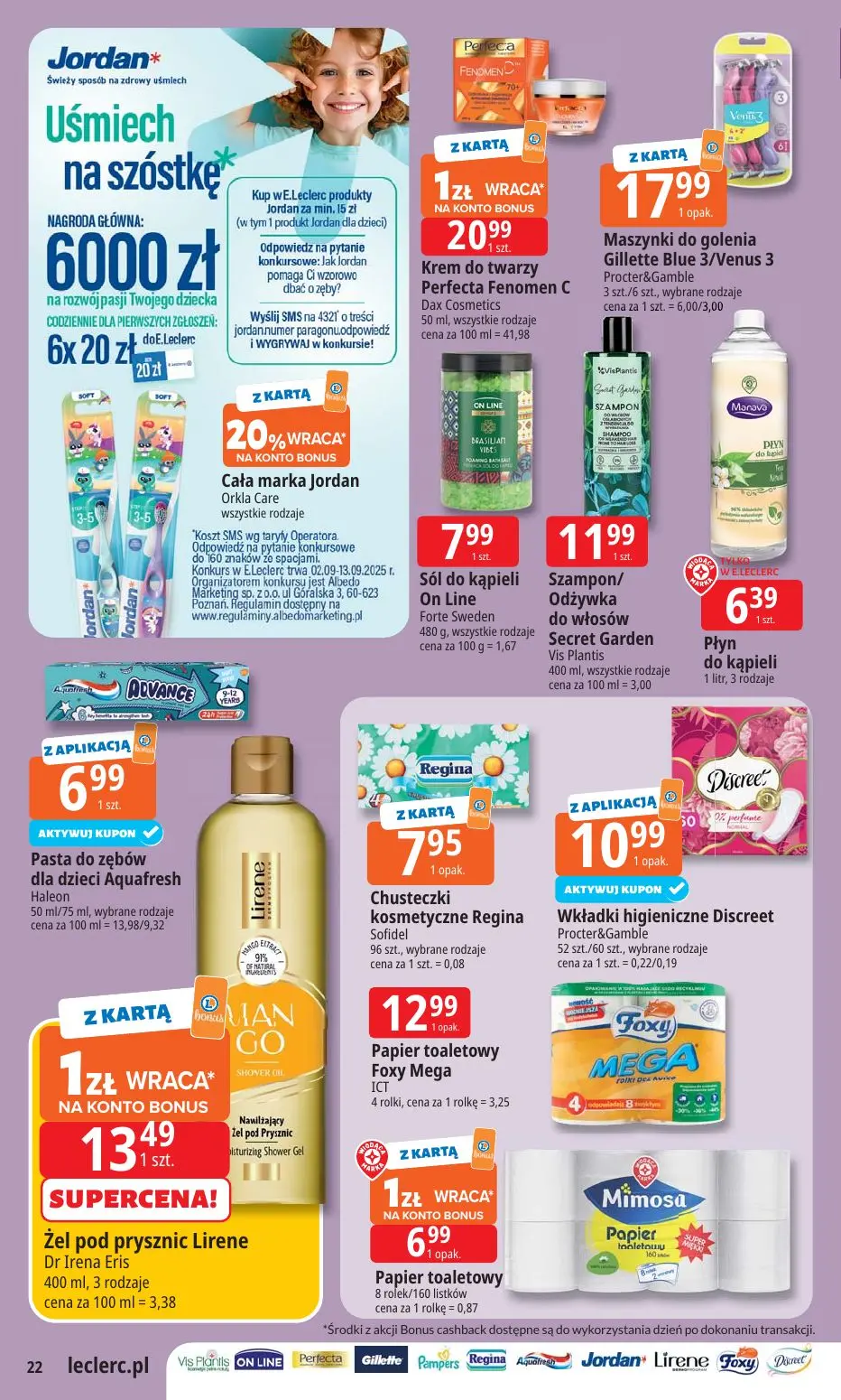 gazetka promocyjna E.Leclerc Wybór w dobrej cenie - Strona 22