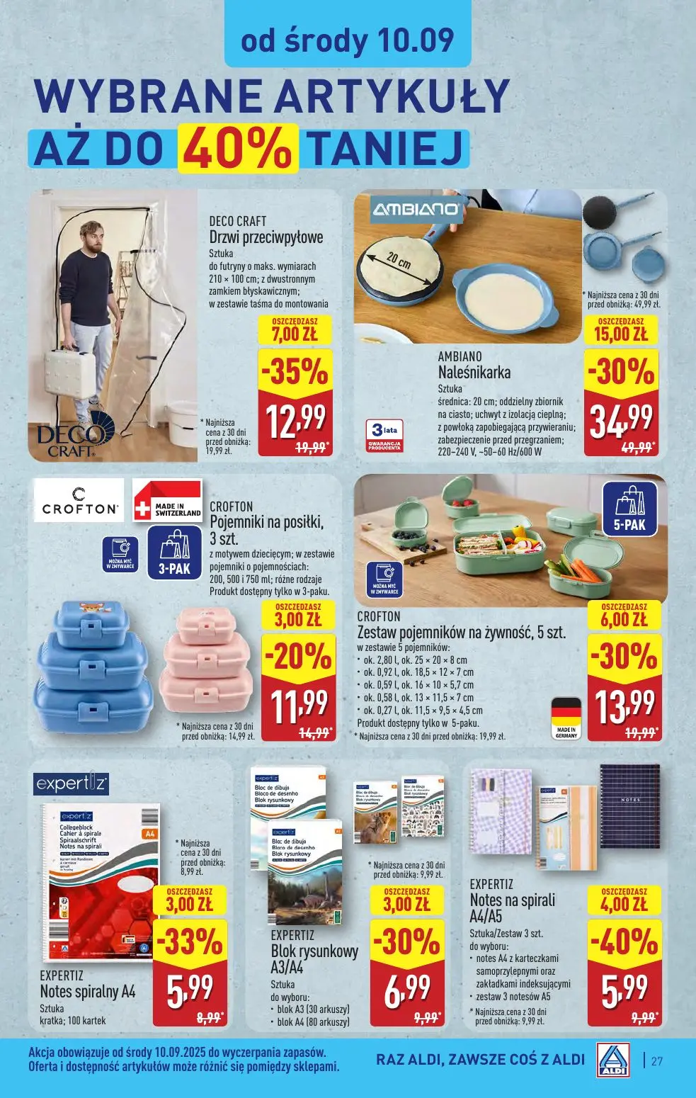 gazetka promocyjna ALDI Aldi super ceny - Strona 27