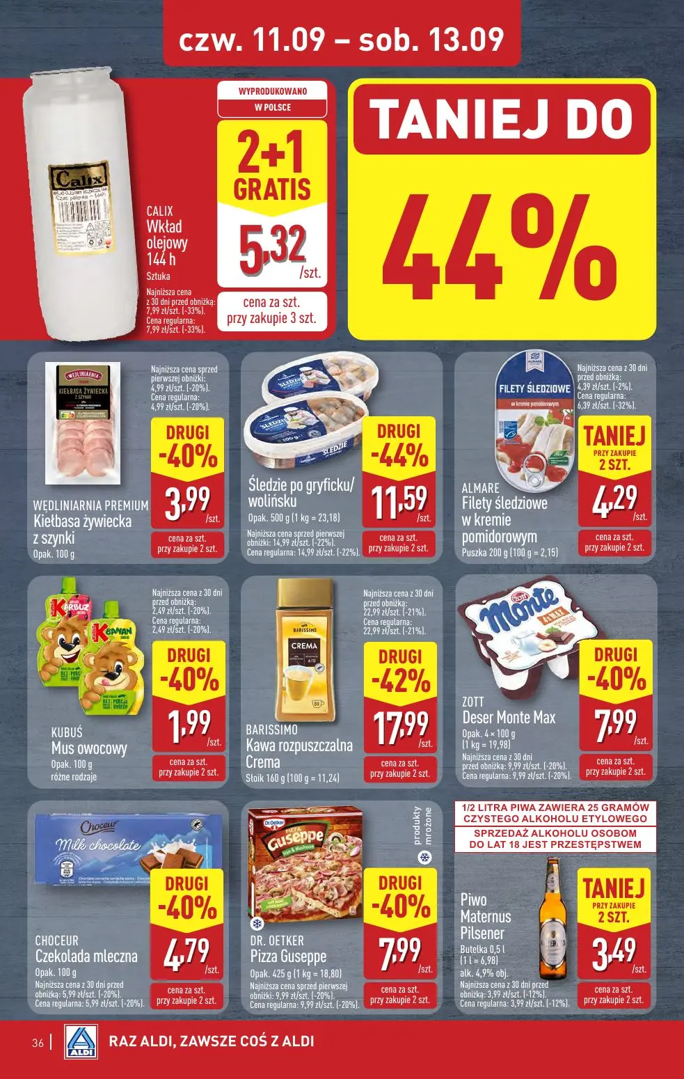 gazetka promocyjna ALDI Aldi super ceny - Strona 36