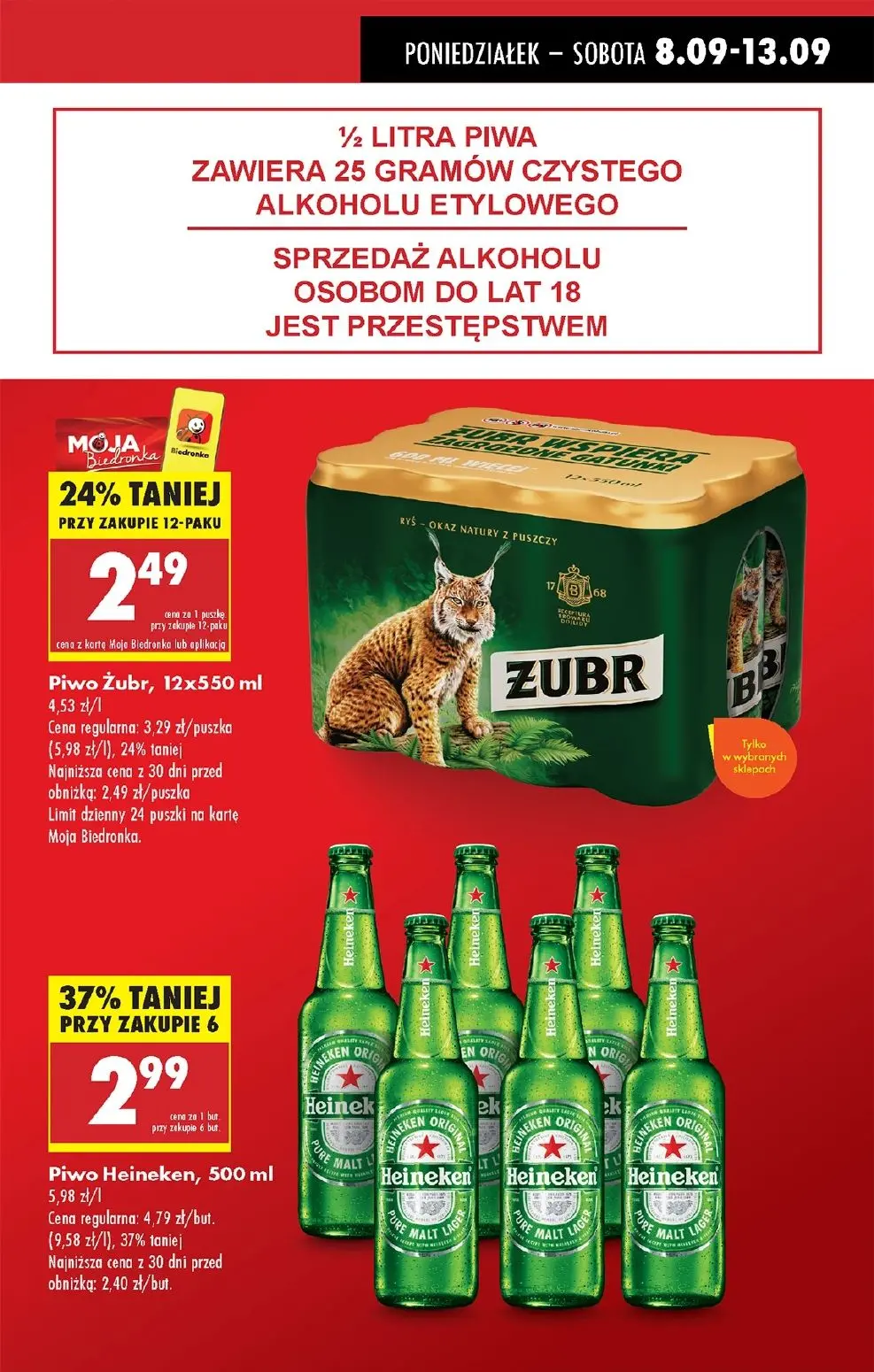 gazetka promocyjna Biedronka Od poniedziałku - Strona 9