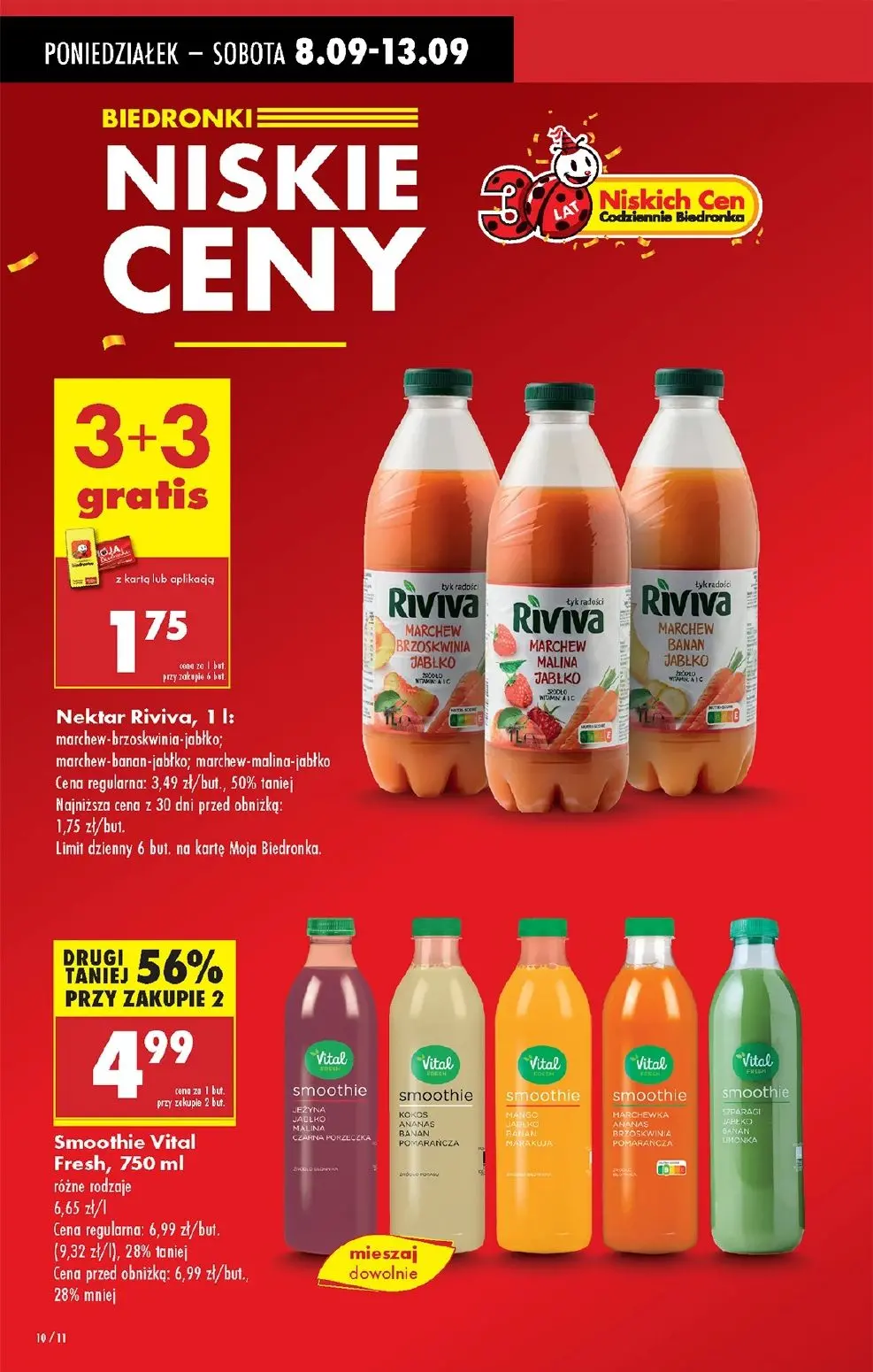 gazetka promocyjna Biedronka Od poniedziałku - Strona 10