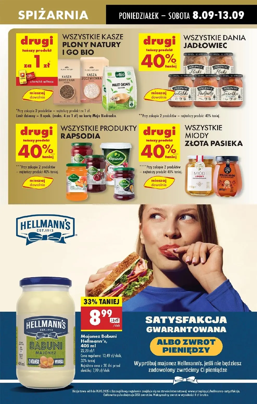 gazetka promocyjna Biedronka Od poniedziałku - Strona 41