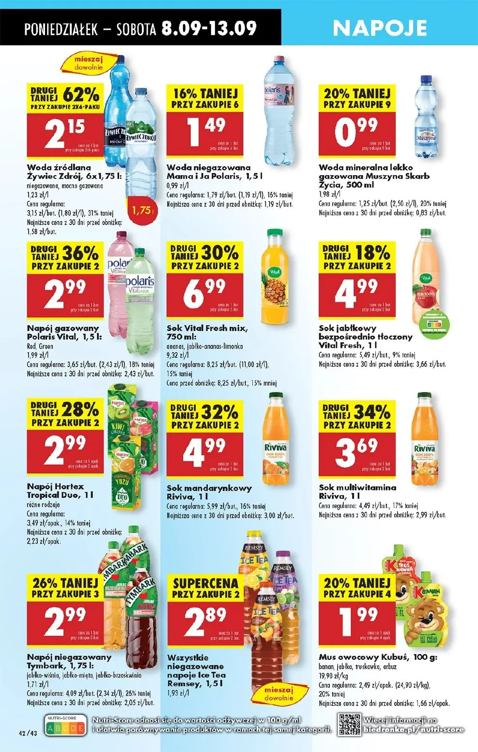 gazetka promocyjna Biedronka Od poniedziałku - Strona 48