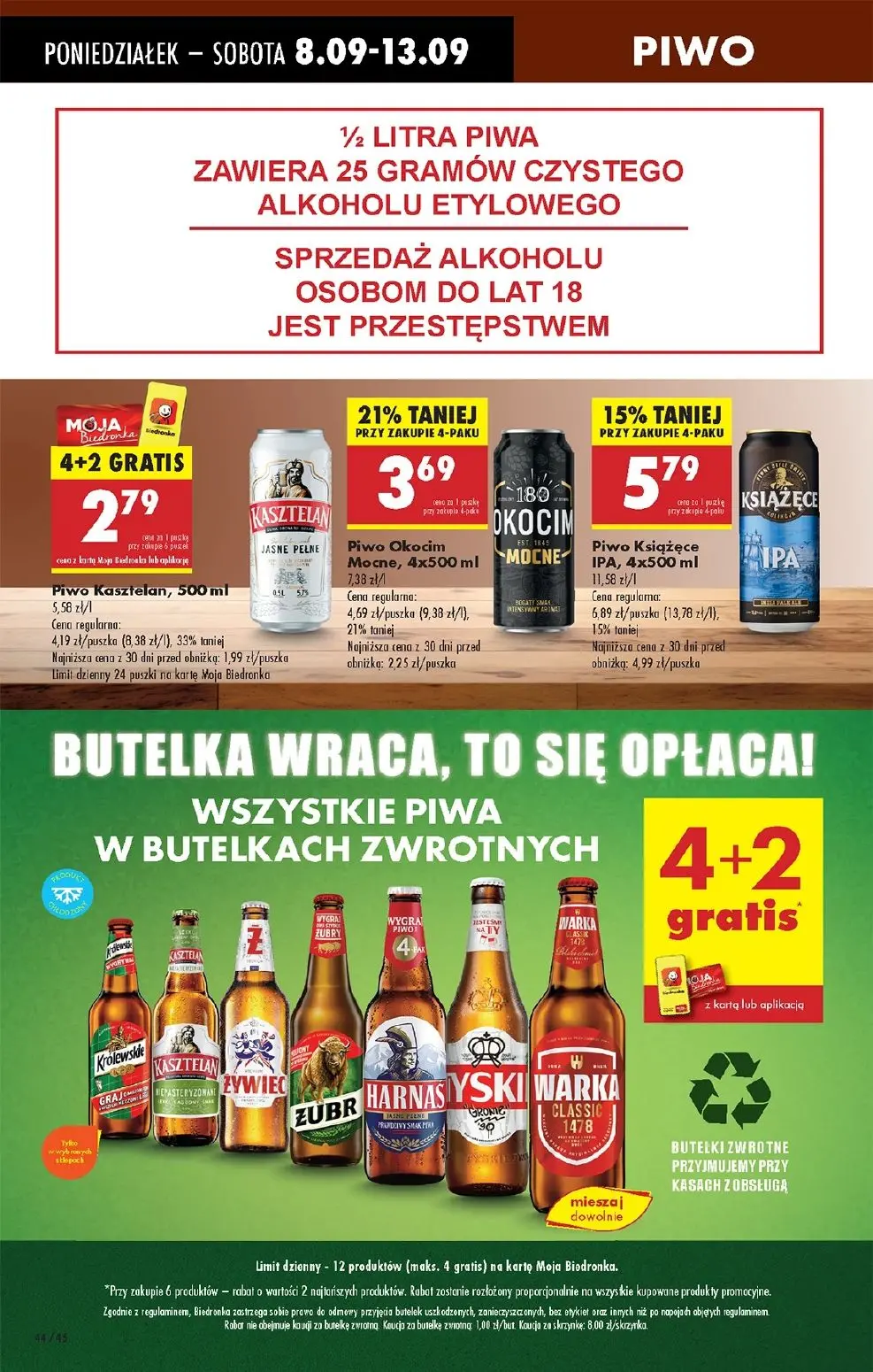 gazetka promocyjna Biedronka Od poniedziałku - Strona 52