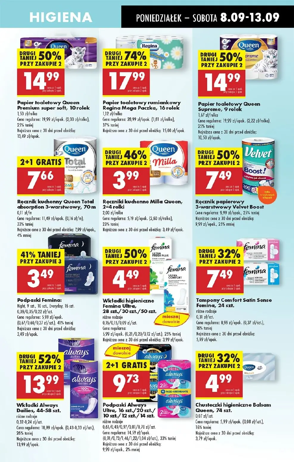 gazetka promocyjna Biedronka Od poniedziałku - Strona 61