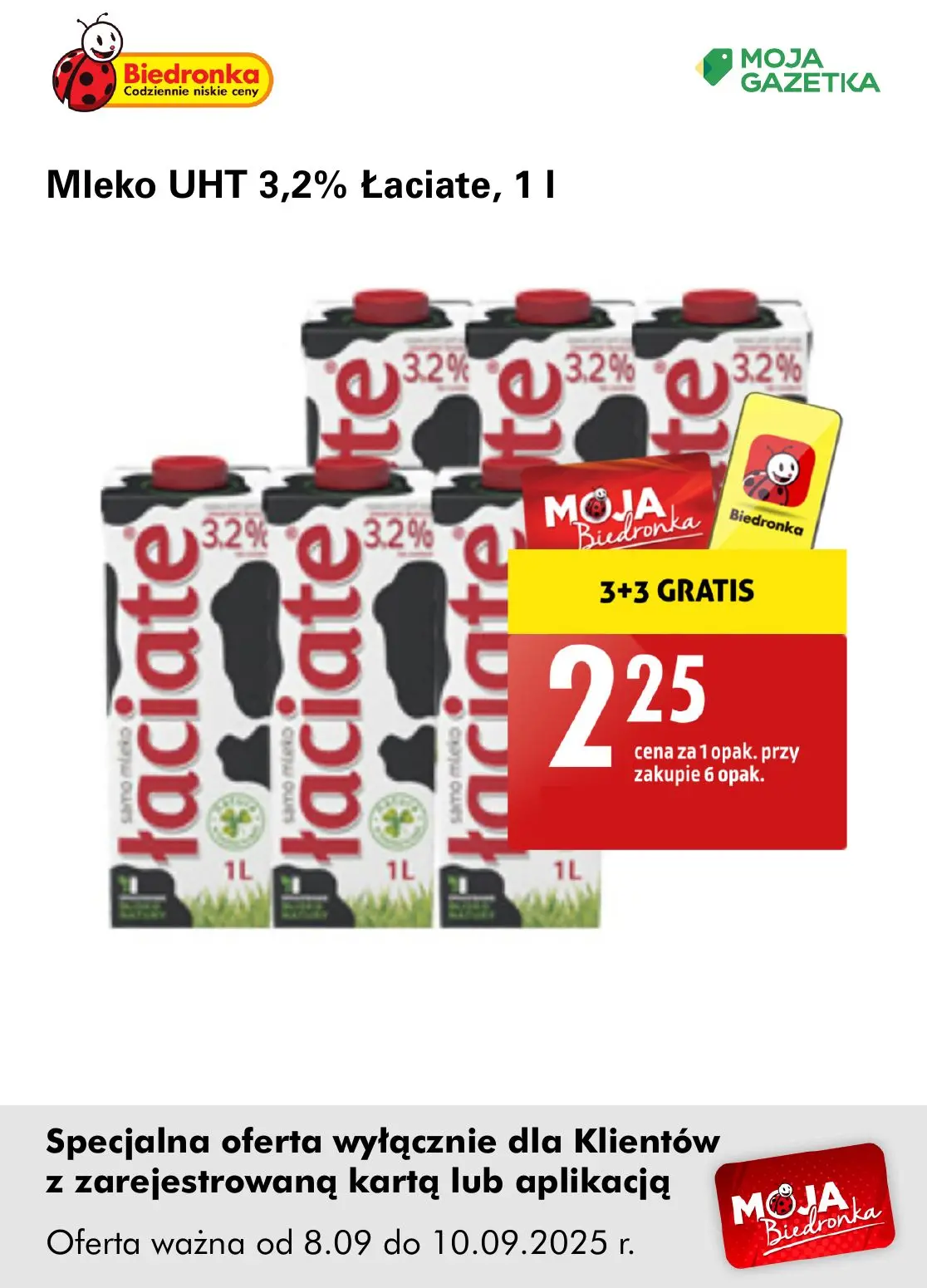 gazetka promocyjna Biedronka Oferta z kartą Moja Biedronka - Strona 2