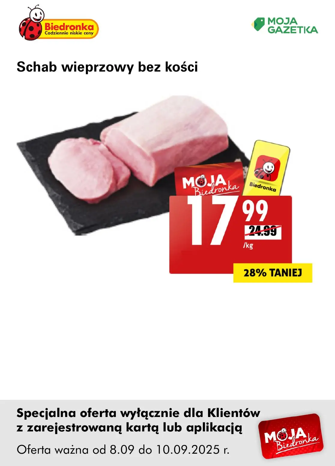 gazetka promocyjna Biedronka Oferta z kartą Moja Biedronka - Strona 3