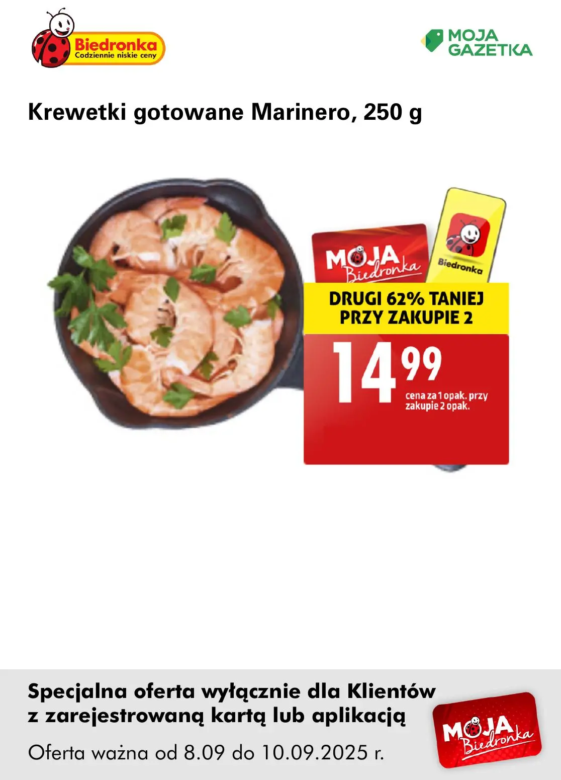 gazetka promocyjna Biedronka Oferta z kartą Moja Biedronka - Strona 5