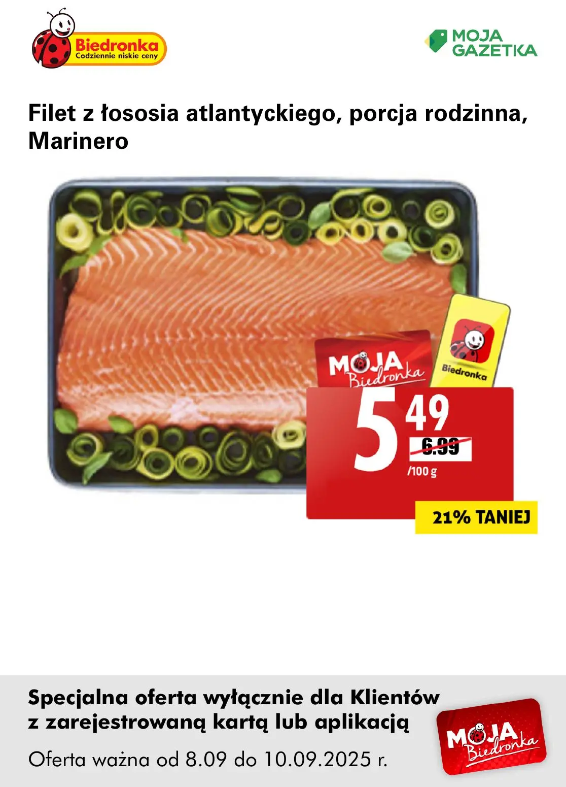 gazetka promocyjna Biedronka Oferta z kartą Moja Biedronka - Strona 6