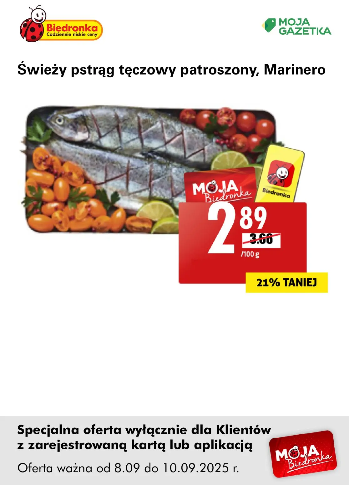 gazetka promocyjna Biedronka Oferta z kartą Moja Biedronka - Strona 7