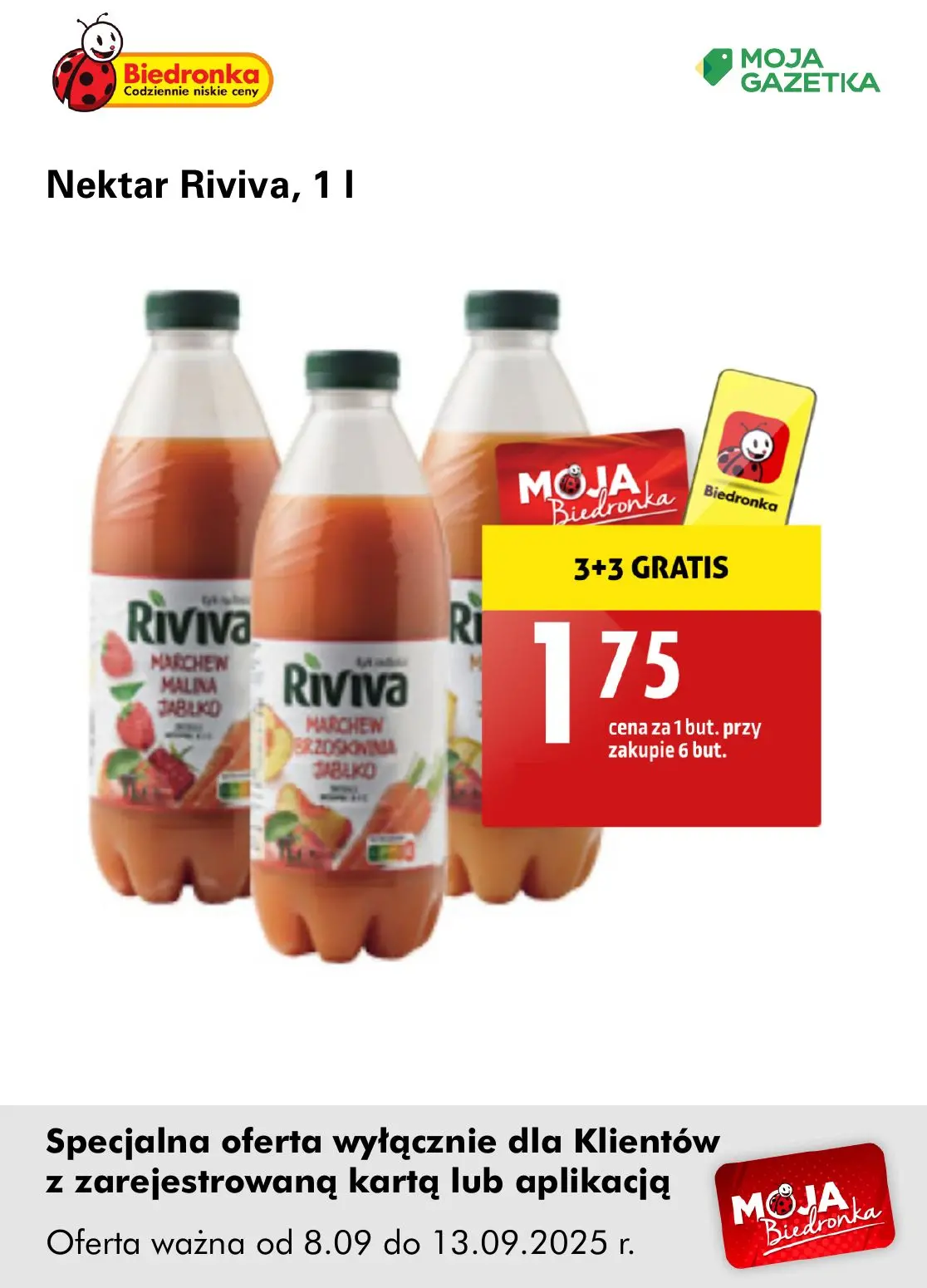 gazetka promocyjna Biedronka Oferta z kartą Moja Biedronka - Strona 9