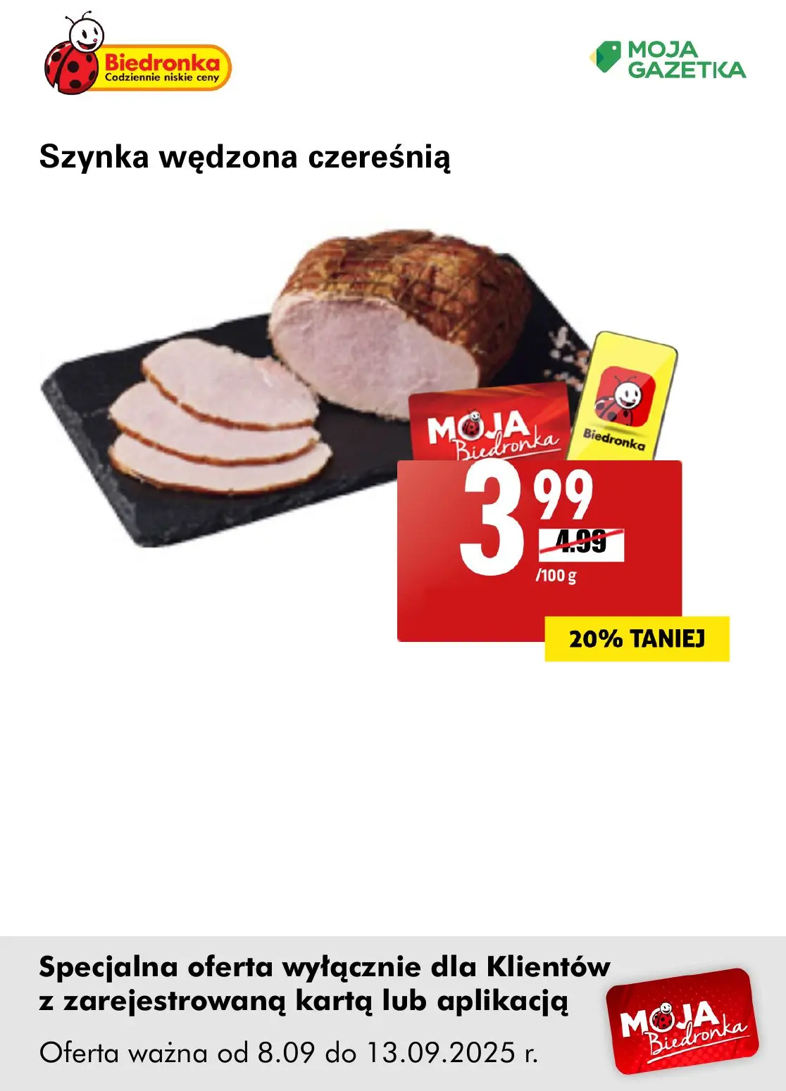 gazetka promocyjna Biedronka Oferta z kartą Moja Biedronka - Strona 20
