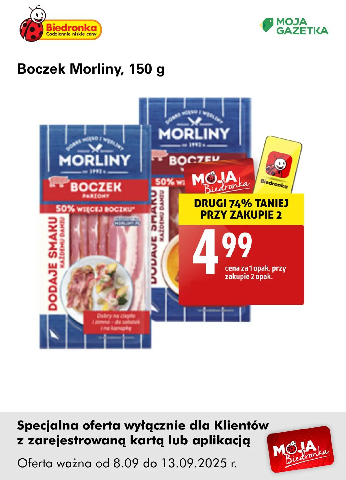 gazetka promocyjna Biedronka Oferta z kartą Moja Biedronka - Strona 21